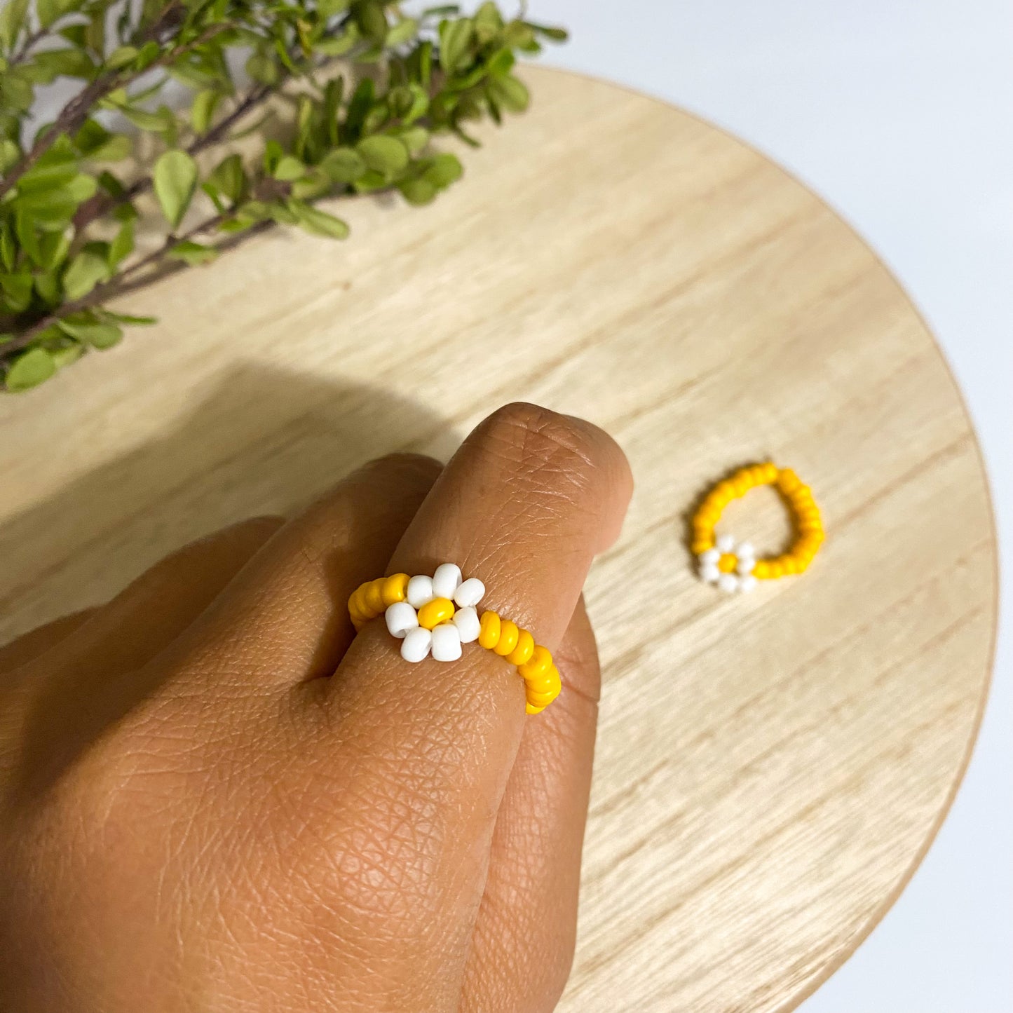 Yellow Daisy Ring