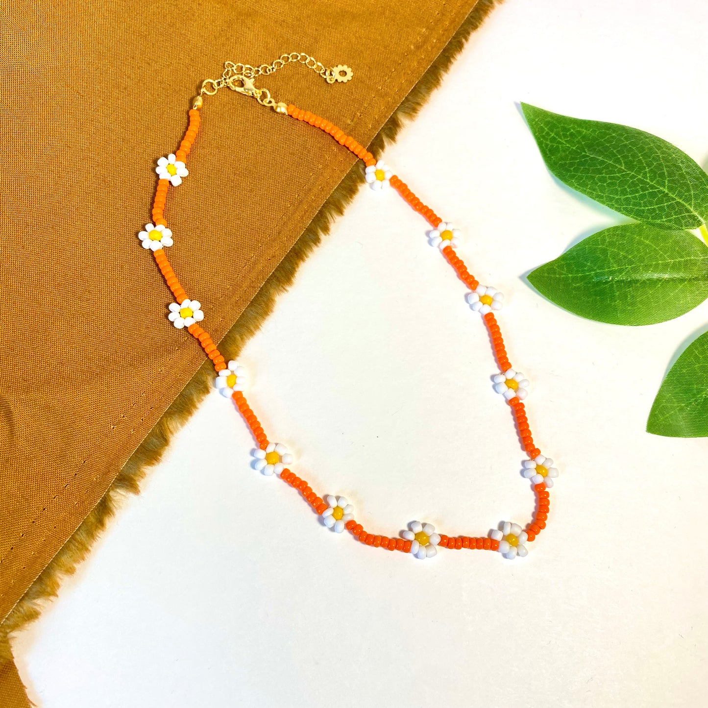 Rainbow Daisy Necklaces