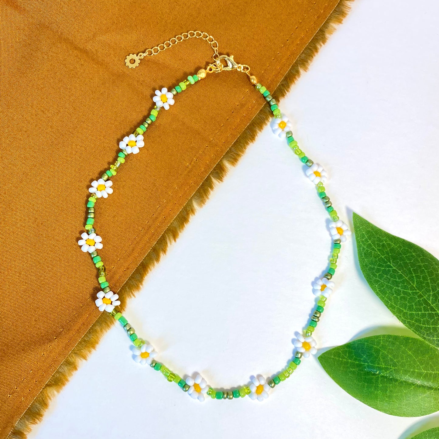 Rainbow Daisy Necklaces