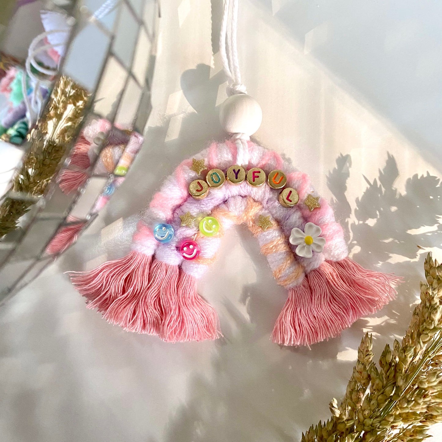 Joyful Car Charm