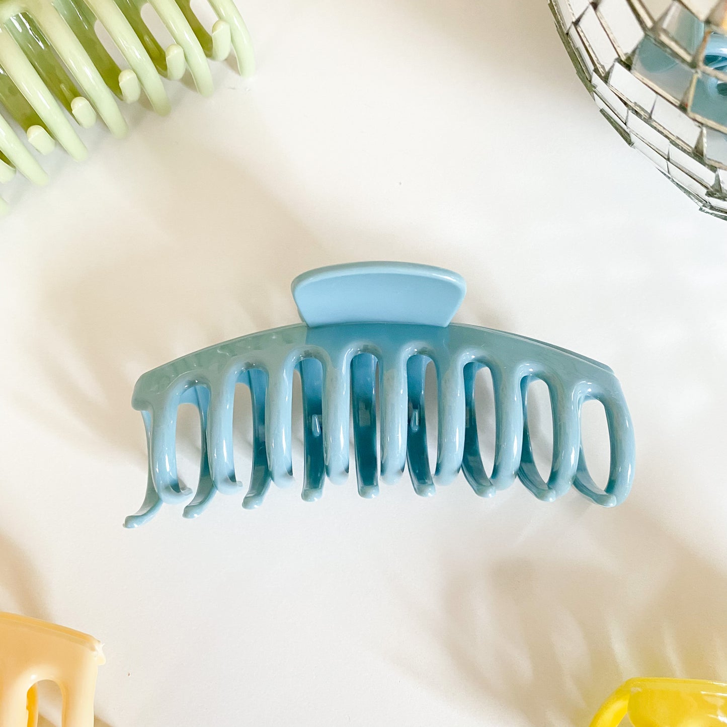 Carolina Blue Spring Claw Clip