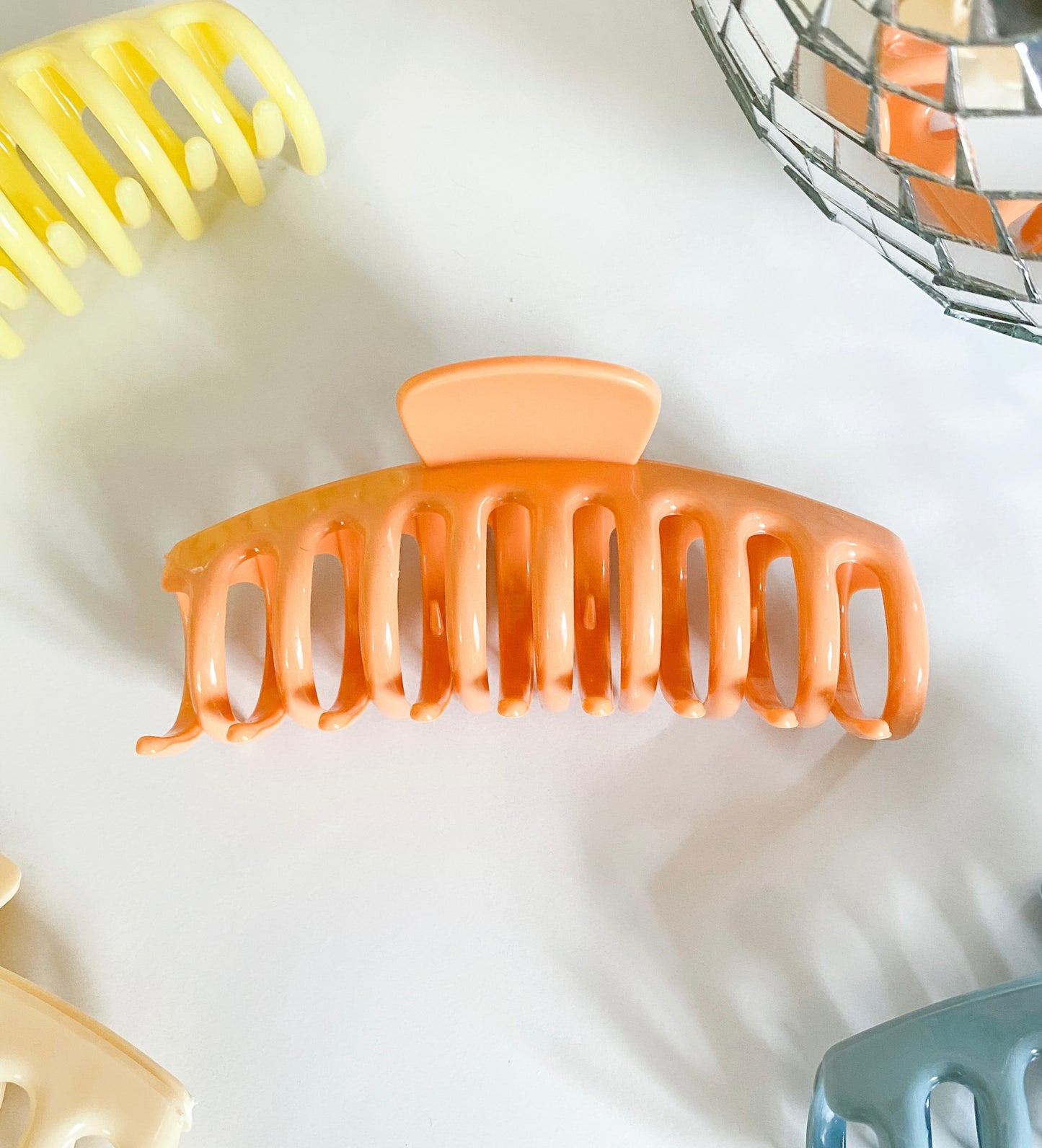 Mango Water Ice Spring Claw Clip