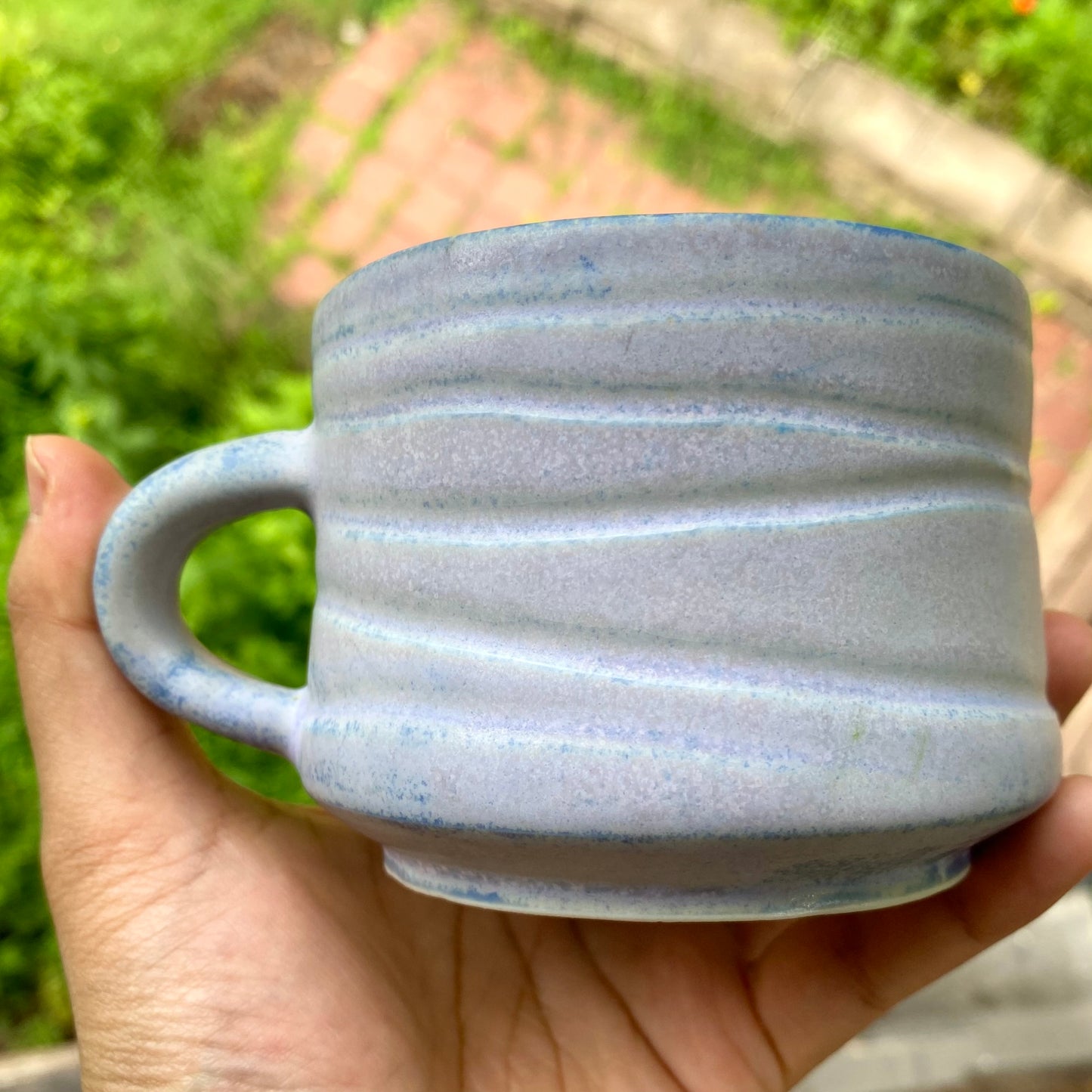 Shorter Matte Lavender Mug