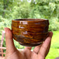 Small Dark Maple Teacup