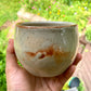 Speckled Orange Cup
