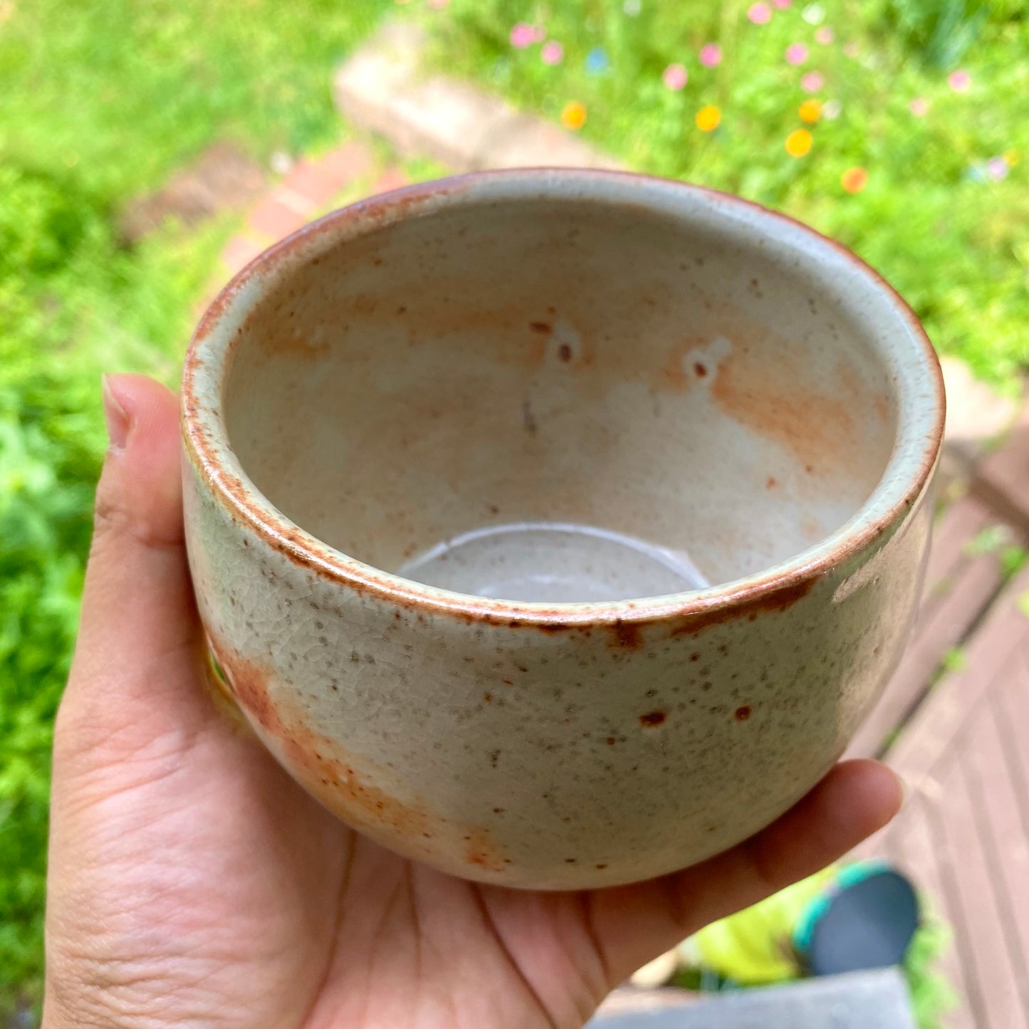 Speckled Orange Cup