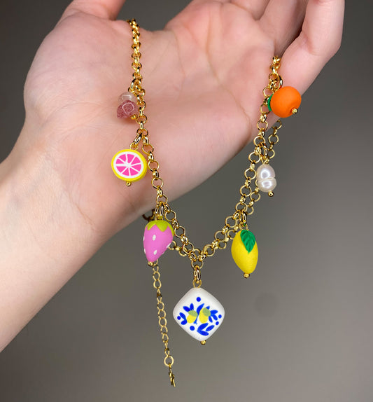 Fruity Charm Necklace