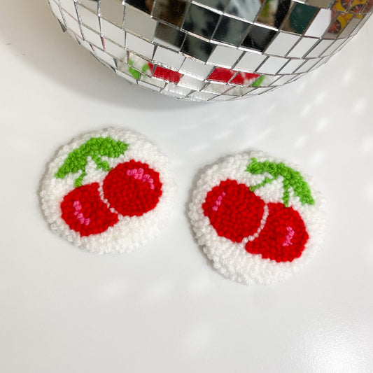 Cherry Car Coaster