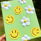 Smiley Lime Daisies