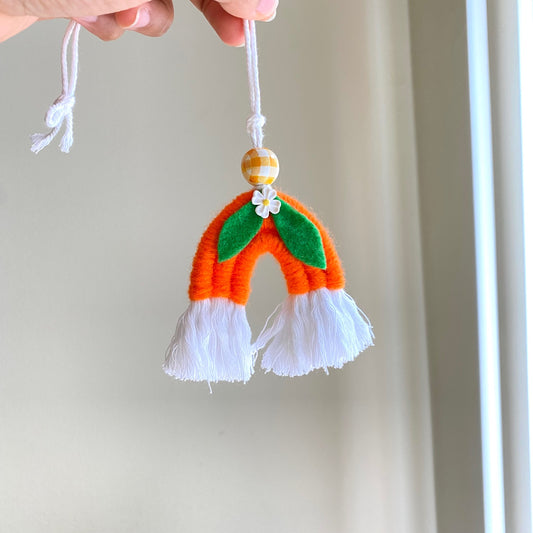 Sweet Tangerine Car Charm