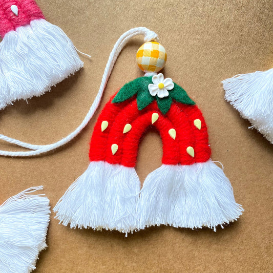 Strawberry Car Charm