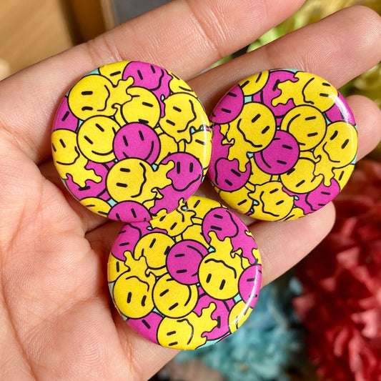 Melting Smiles pin