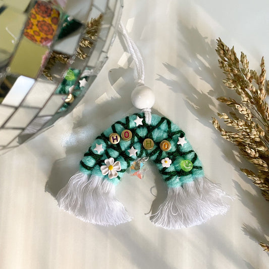 Ho Ho! Pine Car Charm